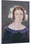 Portrait Miniature of Fanny Brawne, 1833 by English School