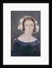 Portrait Miniature of Fanny Brawne, 1833 by English School