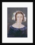 Portrait Miniature of Fanny Brawne, 1833 by English School