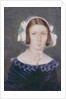 Portrait Miniature of Fanny Brawne, 1833 by English School