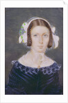Portrait Miniature of Fanny Brawne, 1833 by English School