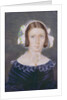 Portrait Miniature of Fanny Brawne, 1833 by English School