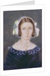Portrait Miniature of Fanny Brawne, 1833 by English School
