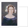 Portrait Miniature of Fanny Brawne, 1833 by English School
