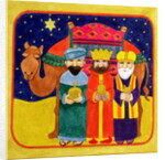 Three Kings and Camel by Linda Benton