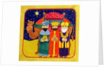 Three Kings and Camel by Linda Benton