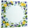 Primrose and Violet Square by Linda Benton