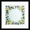 Primrose and Violet Square by Linda Benton