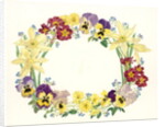 Spring Flower Oval, 1995 by Linda Benton