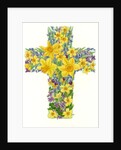 Floral Cross I, 1998 by Linda Benton