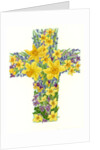 Floral Cross I, 1998 by Linda Benton