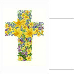 Floral Cross I, 1998 by Linda Benton