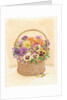 Basket of Pansies, 1998 by Linda Benton