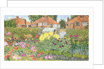 Allotments and Dahlias by Linda Benton
