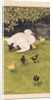 Mother Duck with Ducklings by Linda Benton