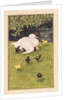 Mother Duck with Ducklings by Linda Benton
