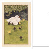 Mother Duck with Ducklings by Linda Benton