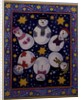 Snowman and Stars by Linda Benton