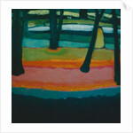 Vigil, 2001 Abstract forest by Lee Campbell