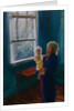 Lily and Mira, 1997 Mother and baby by Lee Campbell