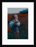 Poppies, 2000 Small girl in poppy field by Lee Campbell