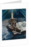 Nostalgia, 1999 Still life with candle,books photos by Lee Campbell