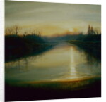 Winter Thames, 2009 Wintery river scene by Lee Campbell