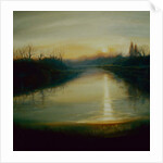 Winter Thames, 2009 Wintery river scene by Lee Campbell