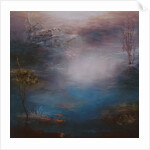 High Tide, 2007 Semi abstract misty water by Lee Campbell
