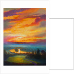 Rainbow Sky Petersham Meadow, 2017,Landscape by Lee Campbell