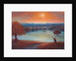 City View London from Richmond Park), 2017,Landscape by Lee Campbell