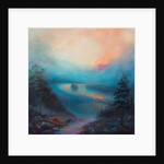 Misty Blue, 2017, landscape by Lee Campbell