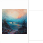 Misty Blue, 2017, landscape by Lee Campbell