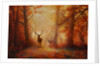 Majesty, 2011 forest deer by Lee Campbell