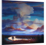 Big Sky 2012 Clouds above landscape by Lee Campbell