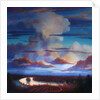 Big Sky 2012 Clouds above landscape by Lee Campbell