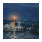 Frozen Blue 2011 Landscape Winter by Lee Campbell