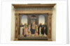 Virgin and Child enthroned with Angels and St. Thomas Aquinas, St. Barnabas, St. Dominic, and St. Peter Martyr, c.1422 by Fra (c.1387-1455) Angelico