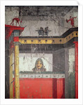 Interior wall with illusionistic painting, 25 BC - AD 25 by Roman Roman