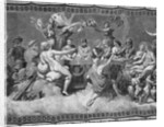 The Banquet of the Gods, ceiling painting of the Courtship and Marriage of Cupid and Psyche by Raphael