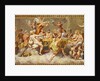 The Banquet of the Gods, ceiling painting of the Courtship and Marriage of Cupid and Psyche by Raphael