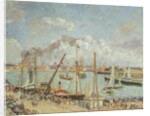The Port of Le Havre, Afternoon, Sun, 1903 by Camille Pissarro