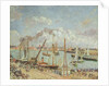The Port of Le Havre, Afternoon, Sun, 1903 by Camille Pissarro
