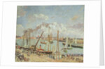 The Port of Le Havre, Afternoon, Sun, 1903 by Camille Pissarro