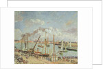 The Port of Le Havre, Afternoon, Sun, 1903 by Camille Pissarro