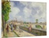 The Bridge at Pontoise, 1878 by Camille Pissarro
