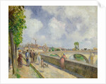 The Bridge at Pontoise, 1878 by Camille Pissarro