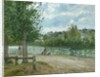 The Banks of the Oise at Pontoise, 1870 by Camille Pissarro