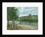 The Banks of the Oise at Pontoise, 1870 by Camille Pissarro
