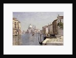 Venice - View of Campo della Carita looking towards the Dome of the Salute, 1834 by Jean Baptiste Camille Corot